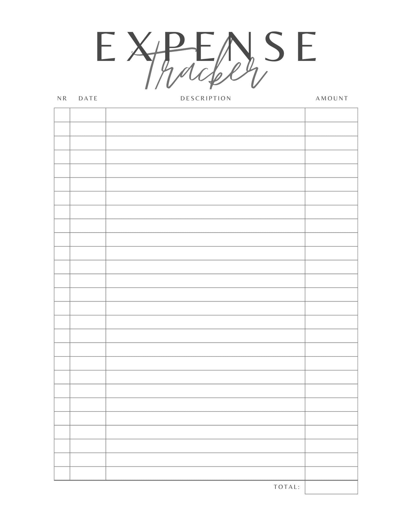 Expense Tracker