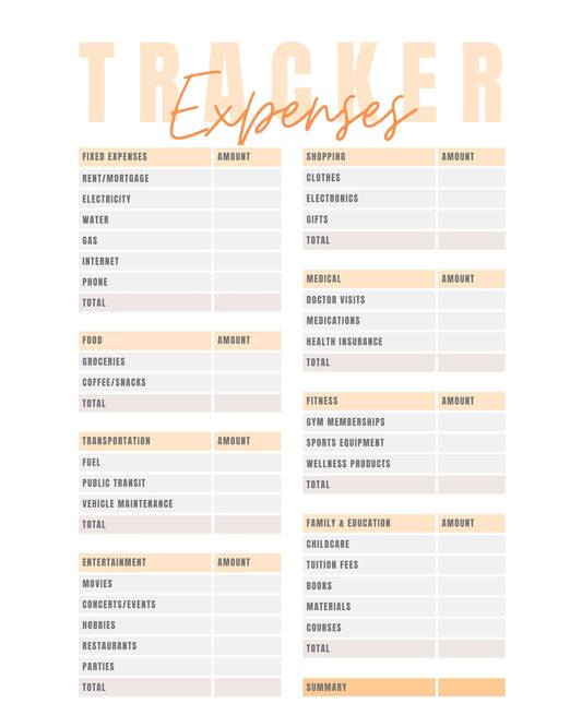 Budget planner goal