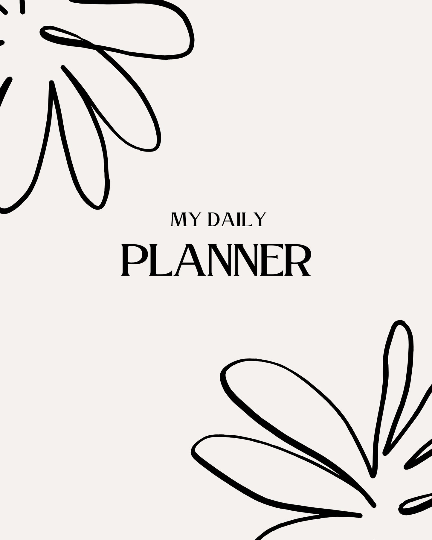 My daily planner 2